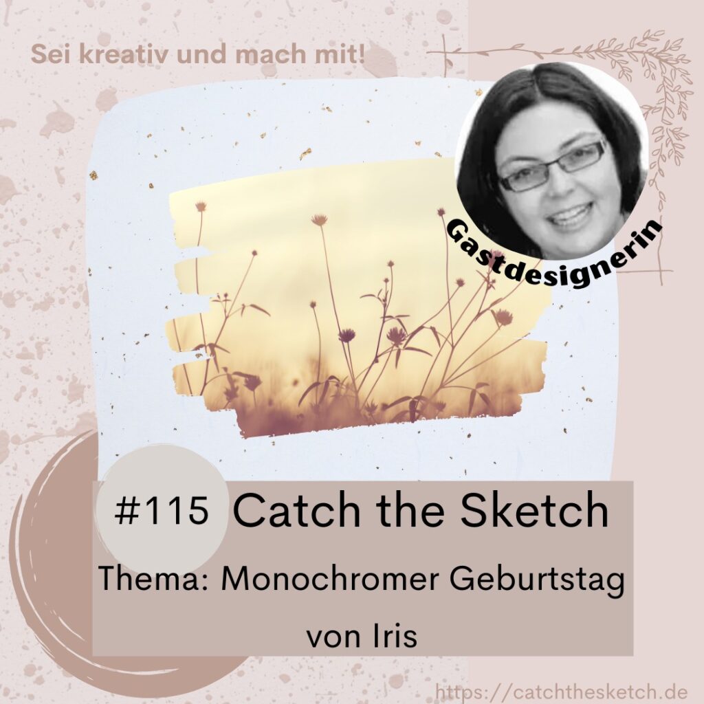Catch The Sketch Gastdesigner Monochromer Geburtstag