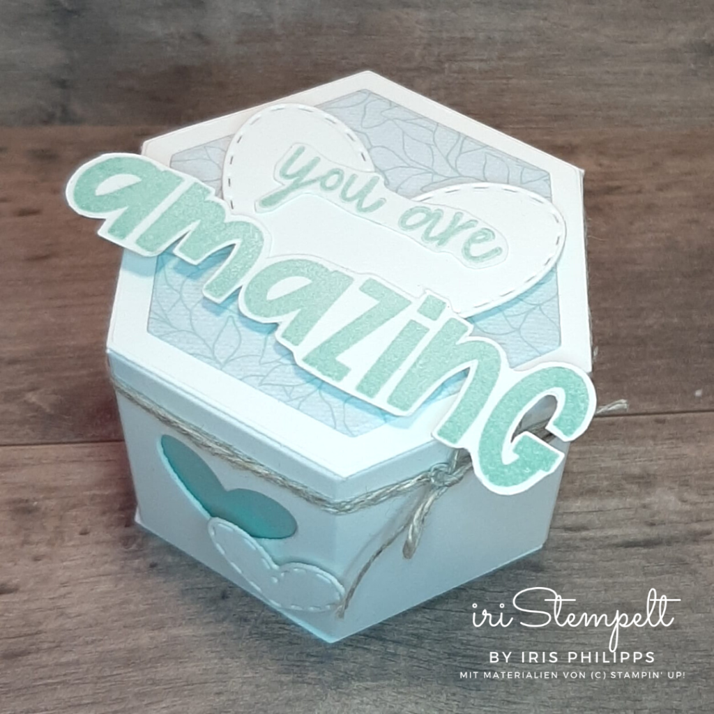 Catch The Sketch - Kreatives mit Stanzformen - Hexagon-Box Catch The Sketch - Kreatives mit Stanzformen - Hexagon-Box