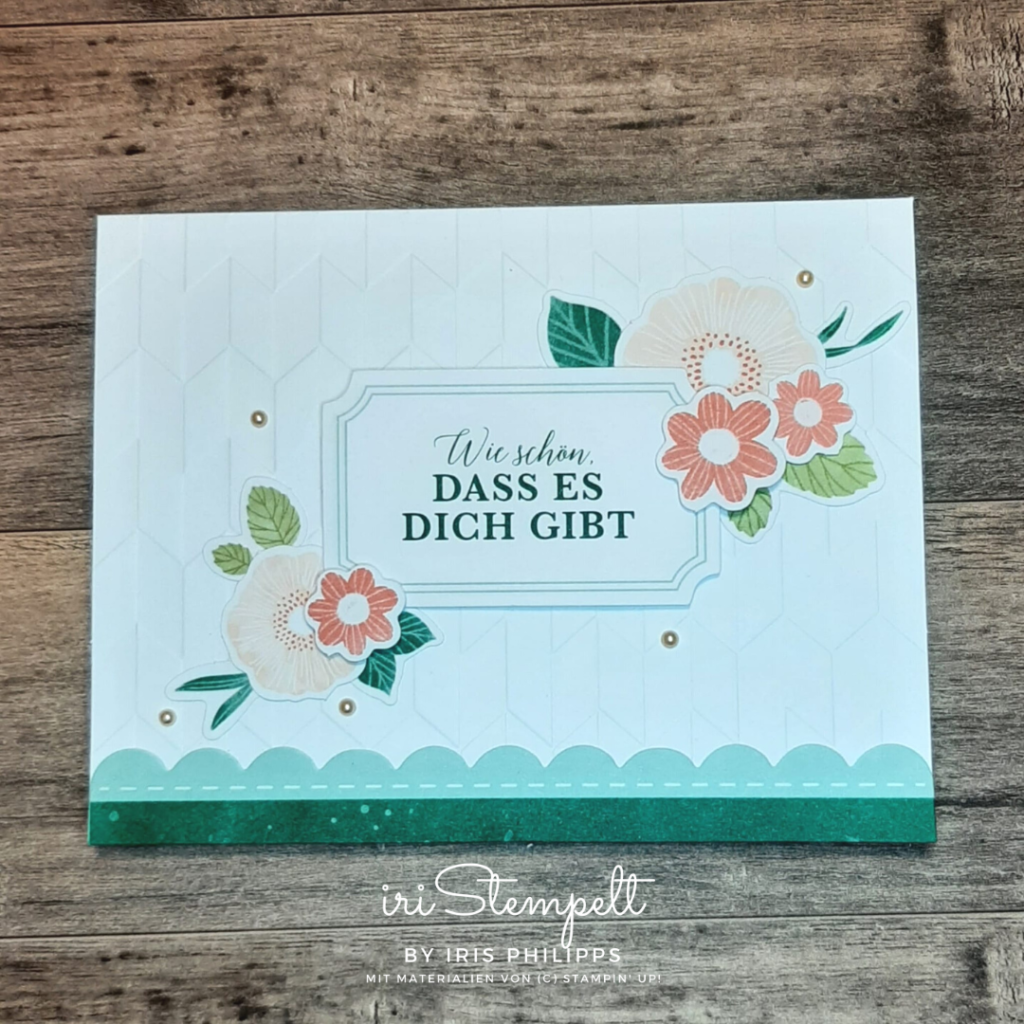 Unser Blog Sommer by Iris und Lisa - "Karte aus dem Mini2"