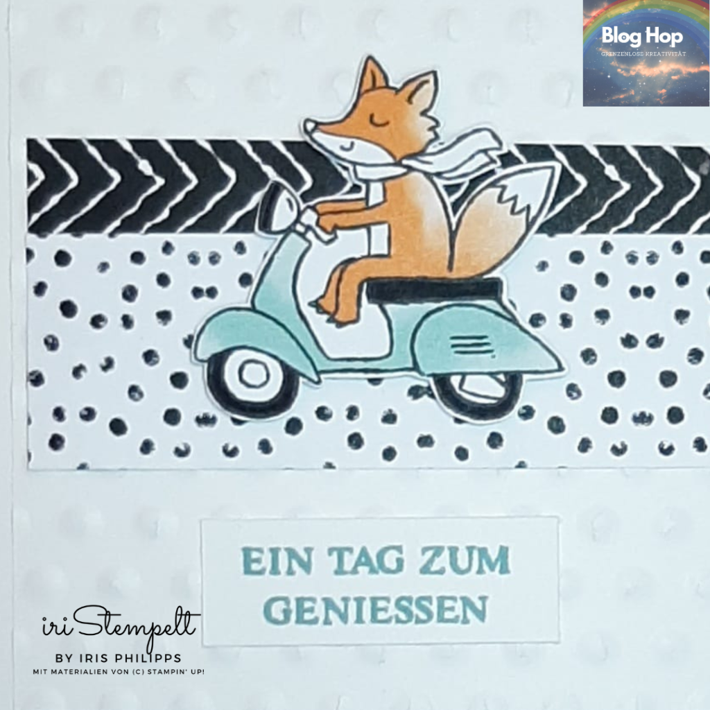 Blog Hop Grenzenlose Kreativität - Gutschein - "Pop Up Flap Card"