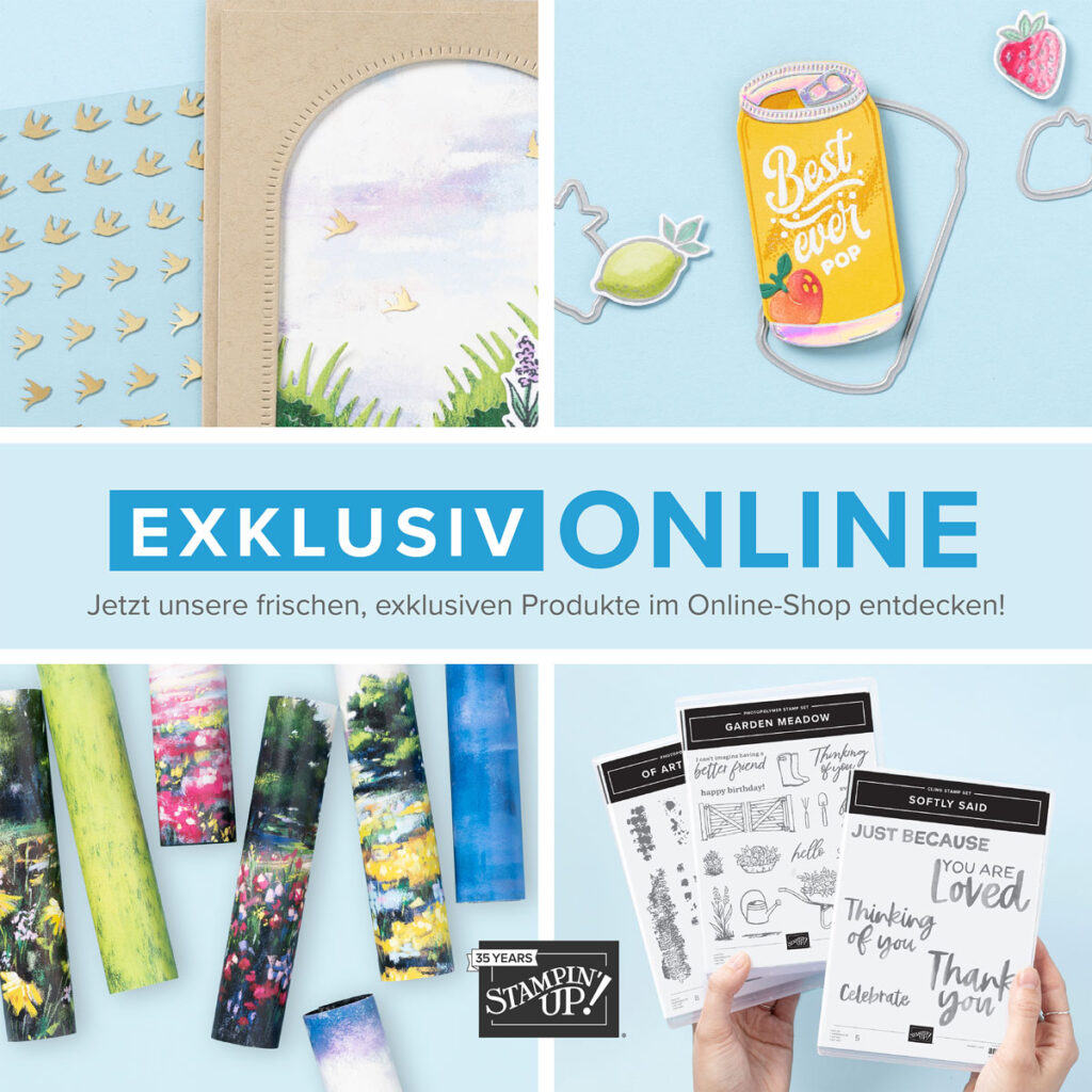 Exklusiv-Online Produkte von Stampin‘ Up! ab November 2023