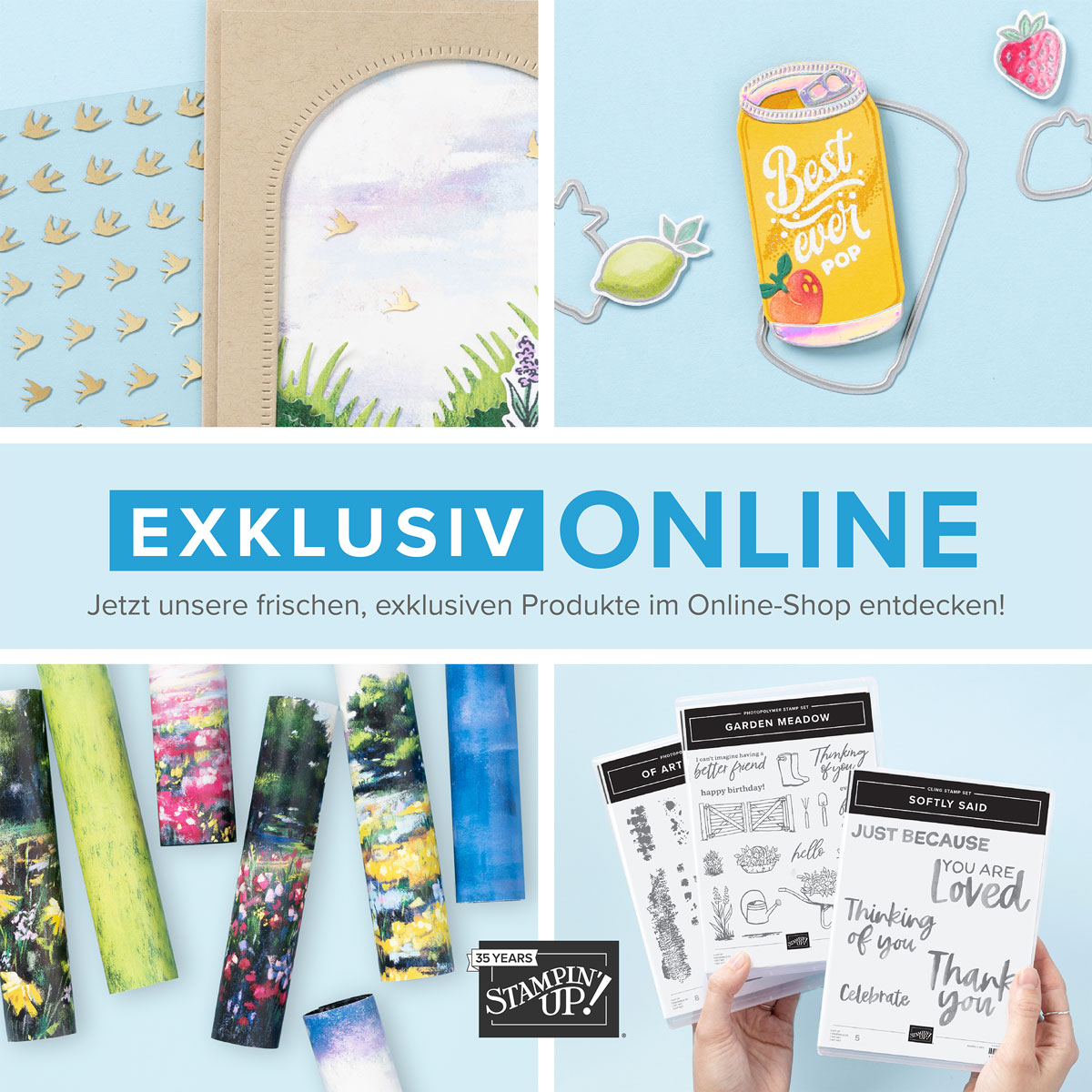 Exklusiv-Online Produkte von Stampin‘ Up!
