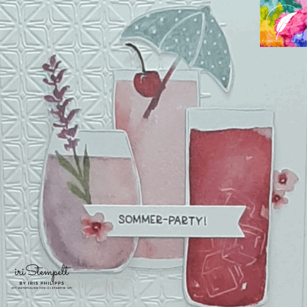 sommerliche Karte mit dem ProduktPaket „Die besten Drinks“ aus dem Exklusiv Online sommerliche Karte mit dem ProduktPaket „Die besten Drinks“ aus dem Exklusiv Online