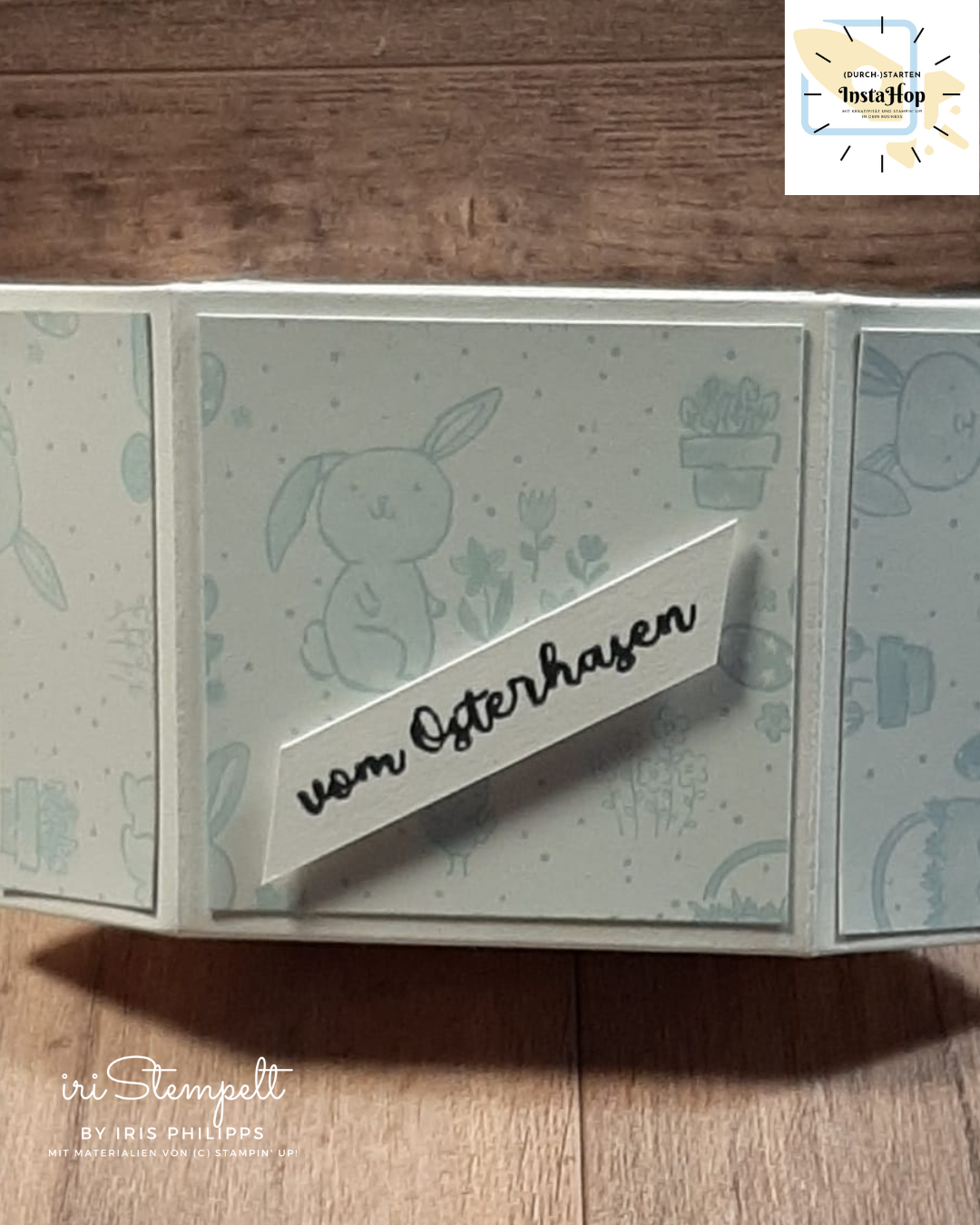 InstaHOP (Durch-)STARTEN – “eine Verpackung zu Ostern – mit Hase oder Ei, ganz nach Wahl”